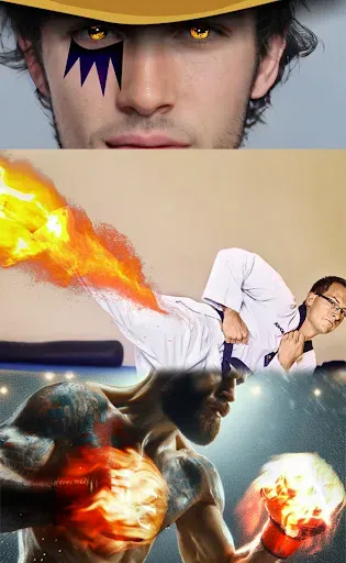 Скриншот 1 — SelfComic: Anime Pirate Photo