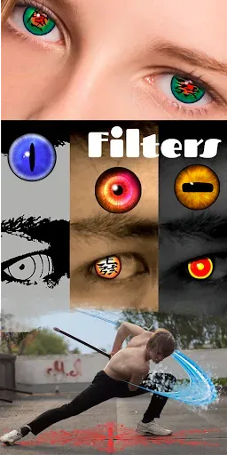 Скриншот 1 — SelfComic: Demon Killer Photo