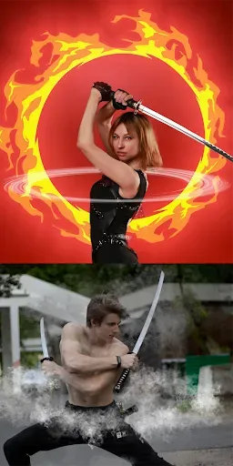 Скриншот 2 — SelfComic: Demon Killer Photo