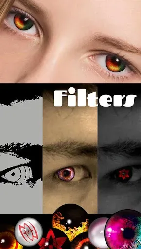 Скриншот 1 — Sharingan - Eye And Hair Color