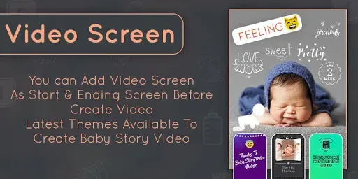 Скриншот 5 — Baby Story Photo Video Maker