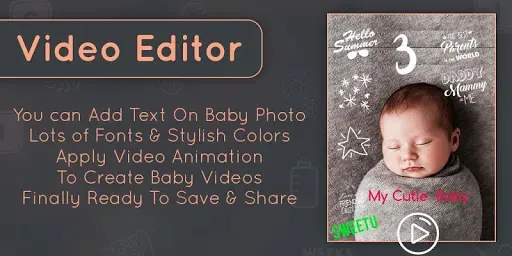 Скриншот 7 — Baby Story Photo Video Maker