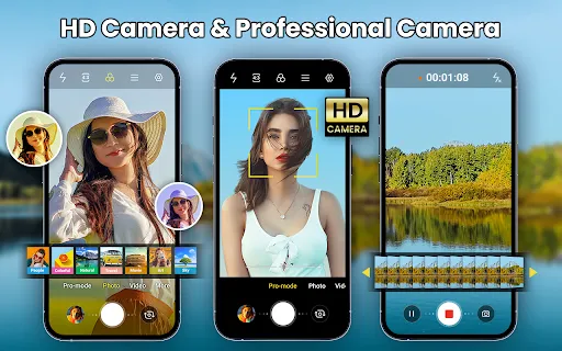 Скриншот 1 — Камера для Android - HD-камера