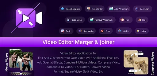 Скриншот 1 — Video Editor - Merger & Joiner