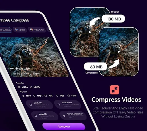 Скриншот 2 — Video Editor - Merger & Joiner