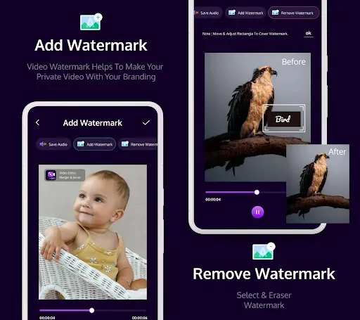 Скриншот 8 — Video Editor - Merger & Joiner