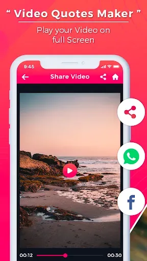 Скриншот 6 — Video Quotes Maker With Music