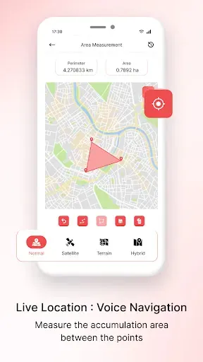 Скриншот 2 — Live Location Voice Navigation
