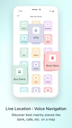 Скриншот 4 — Live Location Voice Navigation