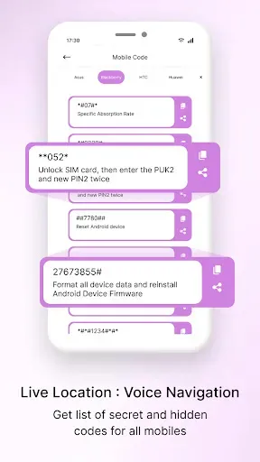 Скриншот 7 — Live Location Voice Navigation