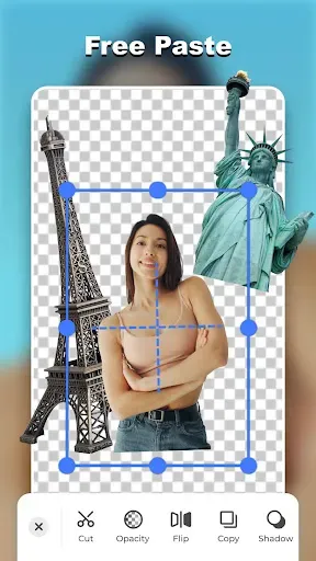 Скриншот 3 — Cut and Paste Photo Editor