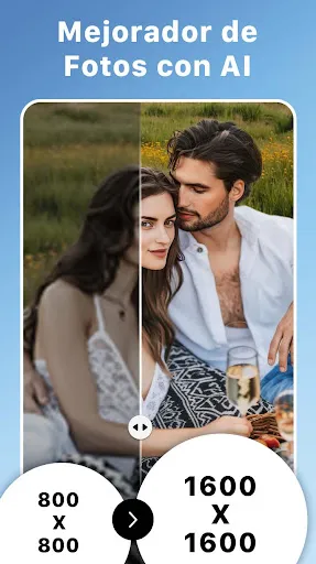 Скриншот 3 — Mejorador de Fotos IA -PixLift