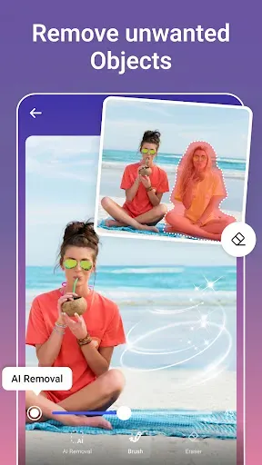 Скриншот 2 — PicsLeap–AI Photo Editor &Grid