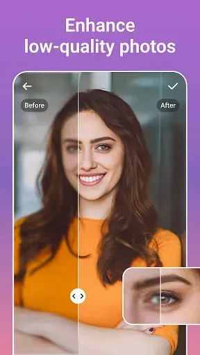 Скриншот 3 — PicsLeap–AI Photo Editor &Grid