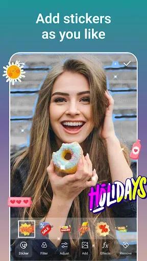Скриншот 6 — PicsLeap–AI Photo Editor &Grid