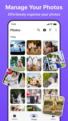 Скриншот 2 — Gallery - Photo Vault & Album