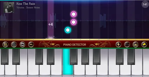 Скриншот 1 — Piano Detector: Virtual Piano