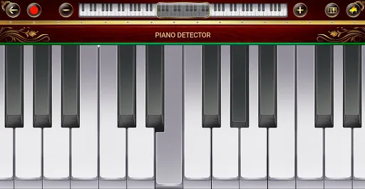 Скриншот 2 — Piano Detector: Virtual Piano