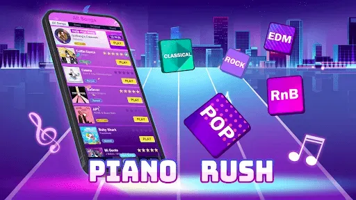 Скриншот 6 — Piano Rush: Magic Rhythm