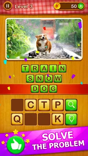 Скриншот 1 — 1 Pic N Words - Word Puzzle
