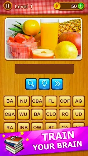 Скриншот 5 — 1 Pic Word Parts - Word Puzzle