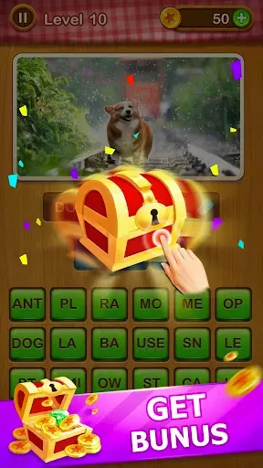 Скриншот 8 — 1 Pic Word Parts - Word Puzzle