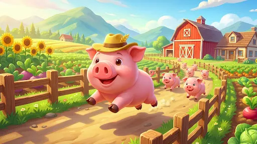 Скриншот 8 — СВИНКА ГОНИ: Pig Jam Farm