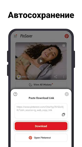 Скриншот 4 — Загрузчик видео для Pinterest