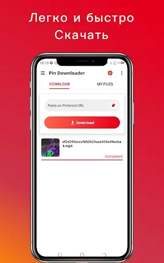 Скриншот 2 — Загрузчик видео для Pinterest