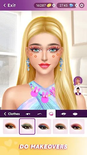 Скриншот 3 — Fashion Dress Up & Makeup Girl