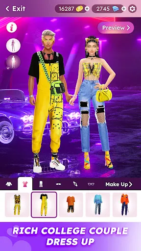Скриншот 5 — Fashion Dress Up & Makeup Girl