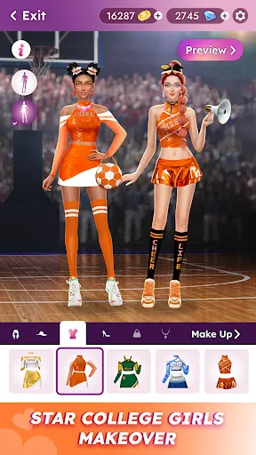 Скриншот 6 — Fashion Dress Up & Makeup Girl