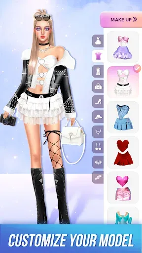 Скриншот 4 — Fashion Glow: Model & Style