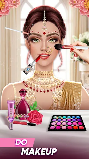 Скриншот 3 — Wedding Dress Up Bridal Makeup