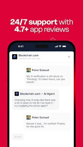 Скриншот 8 — Blockchain Wallet: Buy BTC