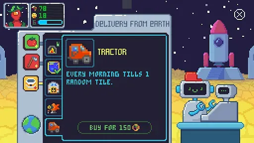 Скриншот 2 — Pixel Farm: Space Adventure