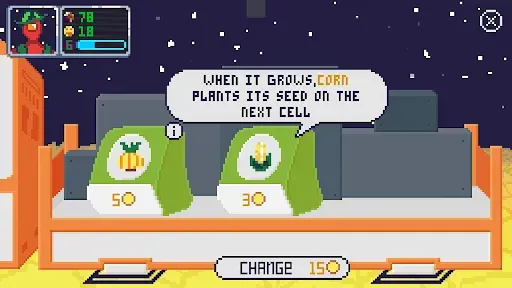 Скриншот 3 — Pixel Farm: Space Adventure
