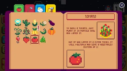 Скриншот 6 — Pixel Farm: Space Adventure
