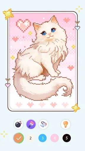 Скриншот 2 — Coloring Pixel: Pixel Art дети
