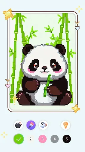 Скриншот 4 — Coloring Pixel: Pixel Art дети