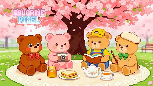 Скриншот 6 — Coloring Pixel: Pixel Art дети