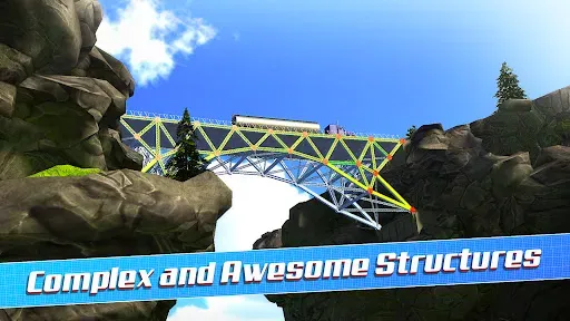 Скриншот 4 — Bridge Construction Simulator