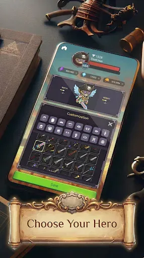Скриншот 4 — Simplest RPG — AFK Idle Game