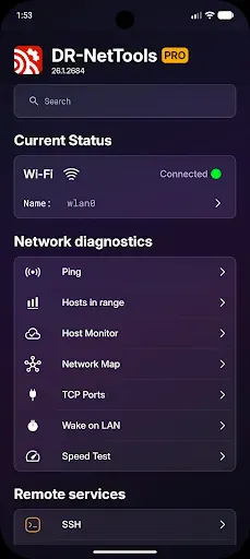 Скриншот 1 — DR-NetTools