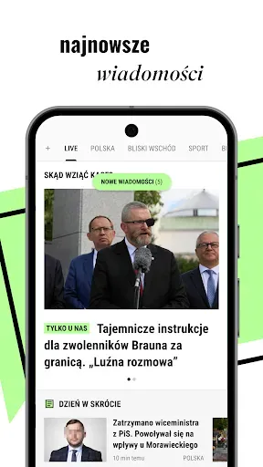 Скриншот 1 — Gazeta.pl LIVE Wiadomości