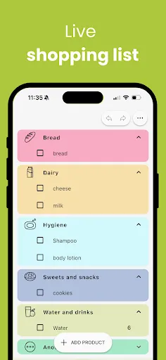 Скриншот 2 — Domownik - home organizer
