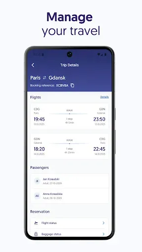 Скриншот 2 — LOT Polish Airlines