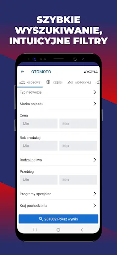 Скриншот 3 — Otomoto – Sprzedaż Samochodów