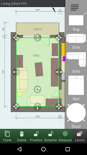 Скриншот 2 — Floor Plan Creator