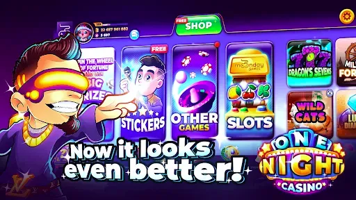 Скриншот 1 — One Night Casino - Slots 777
